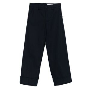 White Sand Women Cotton Flared Trousers